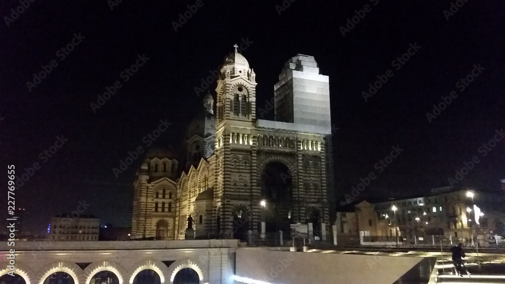 Obraz premium Cathedral in Marseille