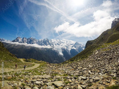 Tour du Mont-Blanc/Col de Voza,France