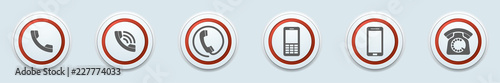 Contact Buttons illustration