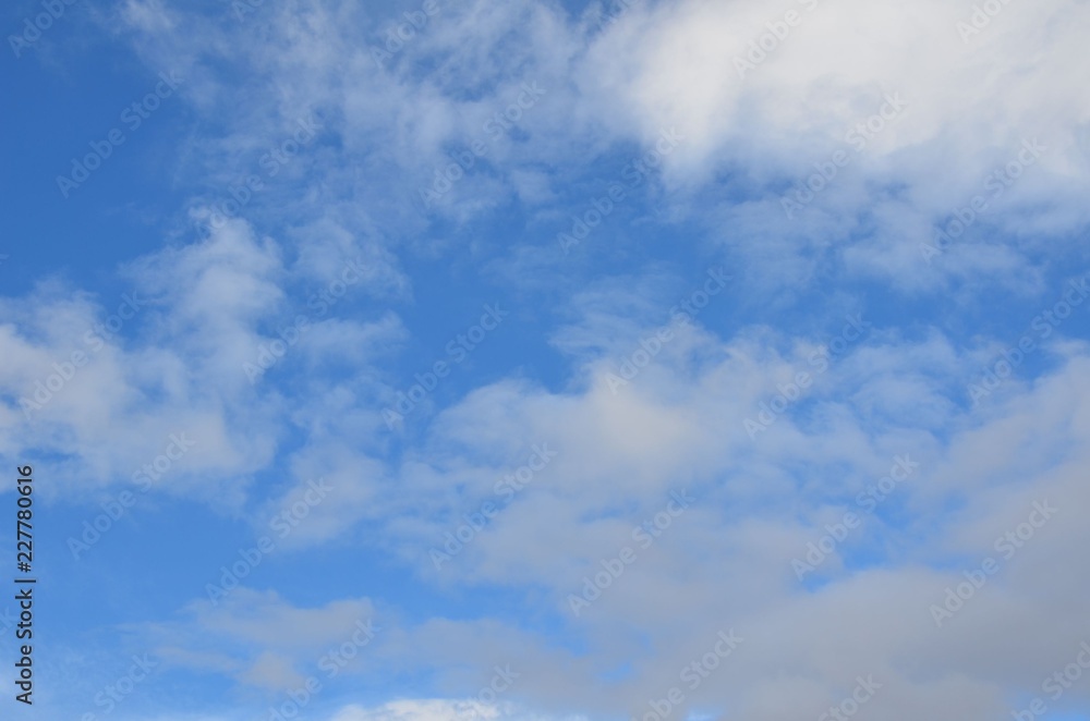 The sky with clouds The sky with clouds