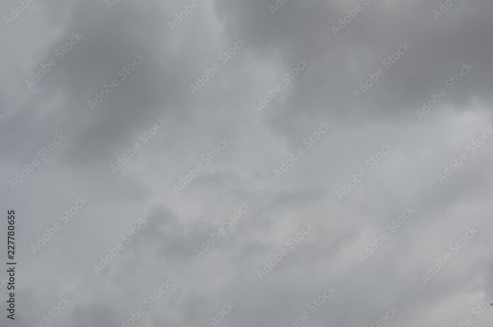 The gloomy sky with clouds The gloomy sky with clouds