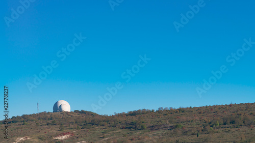 weather radars on the mountain in Anapa