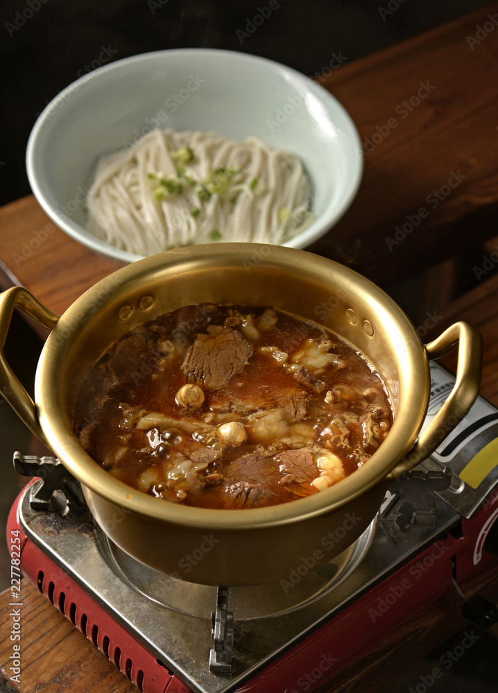 Stewed beef and noodles Stewed beef and noodles