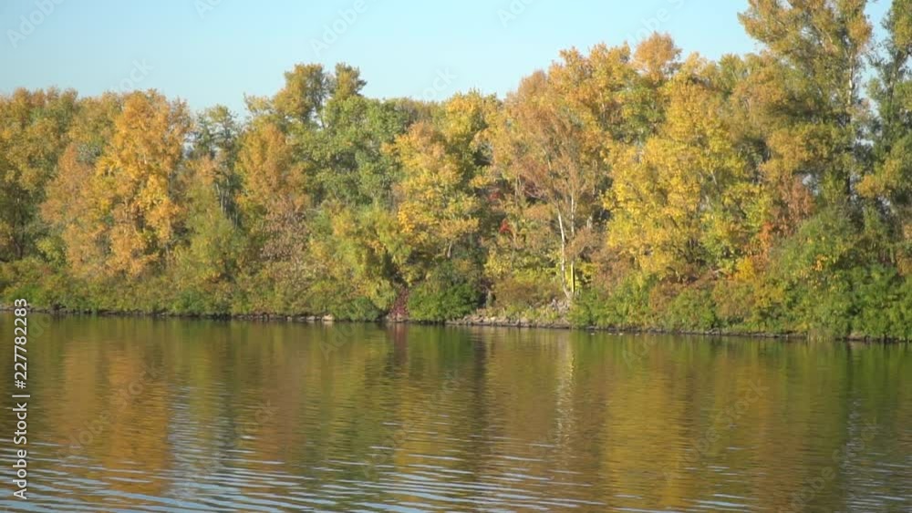 Autumn city park fall colors, four seasons Autumn city park fall colors, four seasons