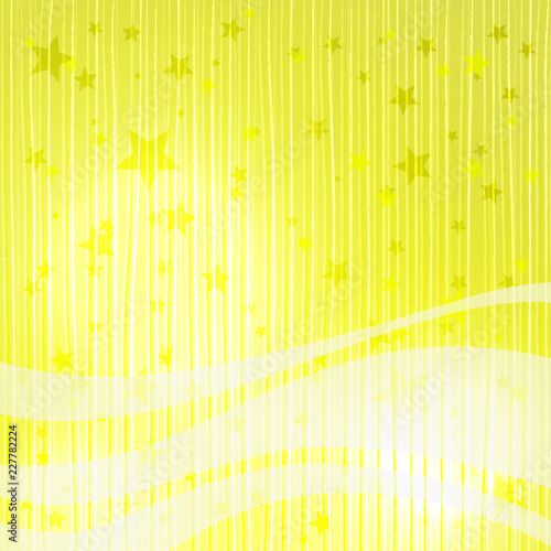 Fond étoiles jaune