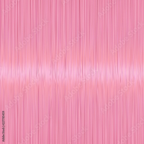 Realistic bright pink straight hair texture