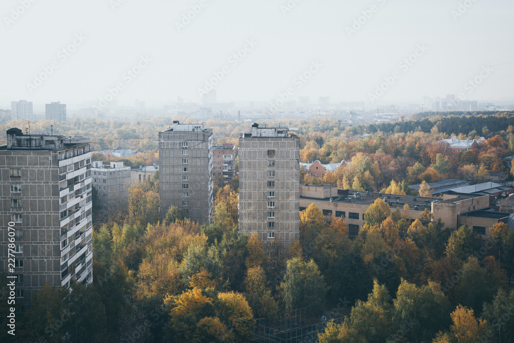 Obraz premium Moscow Autumn View