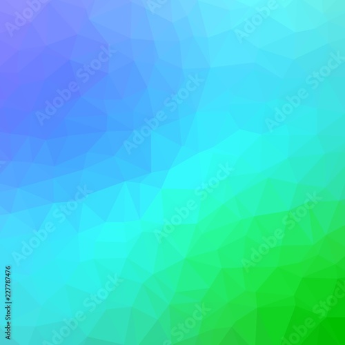 Polygonal Abstract Background Template. Colorful Vector Banner.
