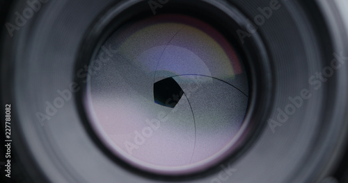 Fotografie Taking photo by adjusting aperture