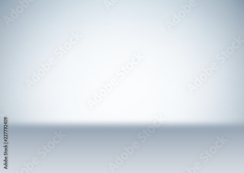 Empty gray studio room, used as background for display your products