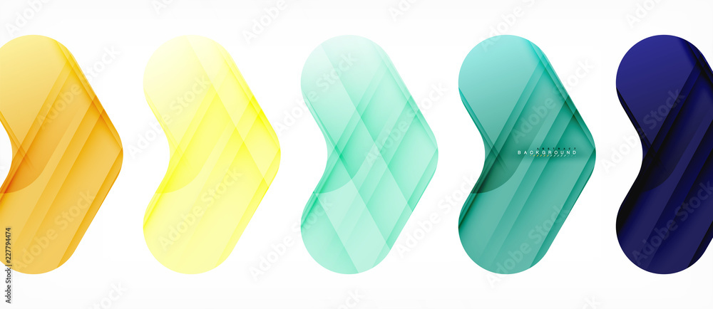Shiny glossy arrows background Shiny glossy arrows background