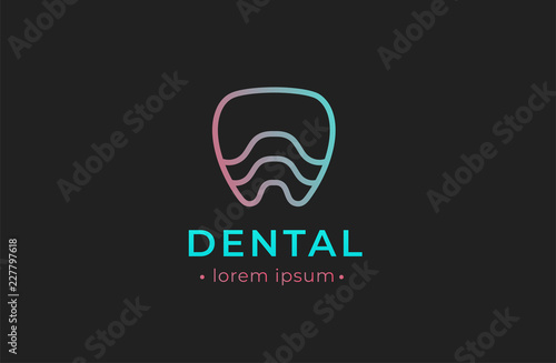 Dental Logo Design. Stomatology