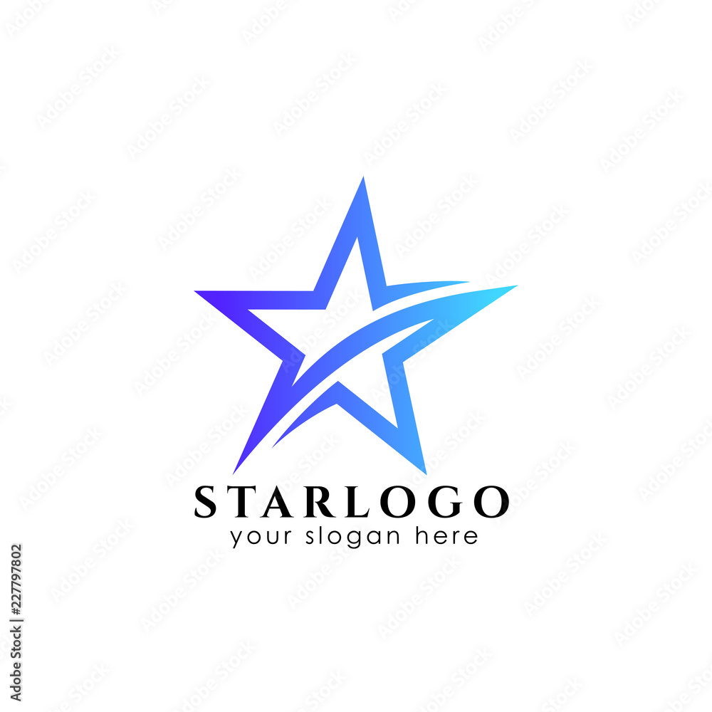star logo design stock template. star vector icon star logo design stock template. star vector icon