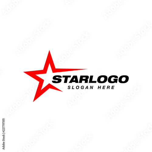 star logo design template. star vector icon
