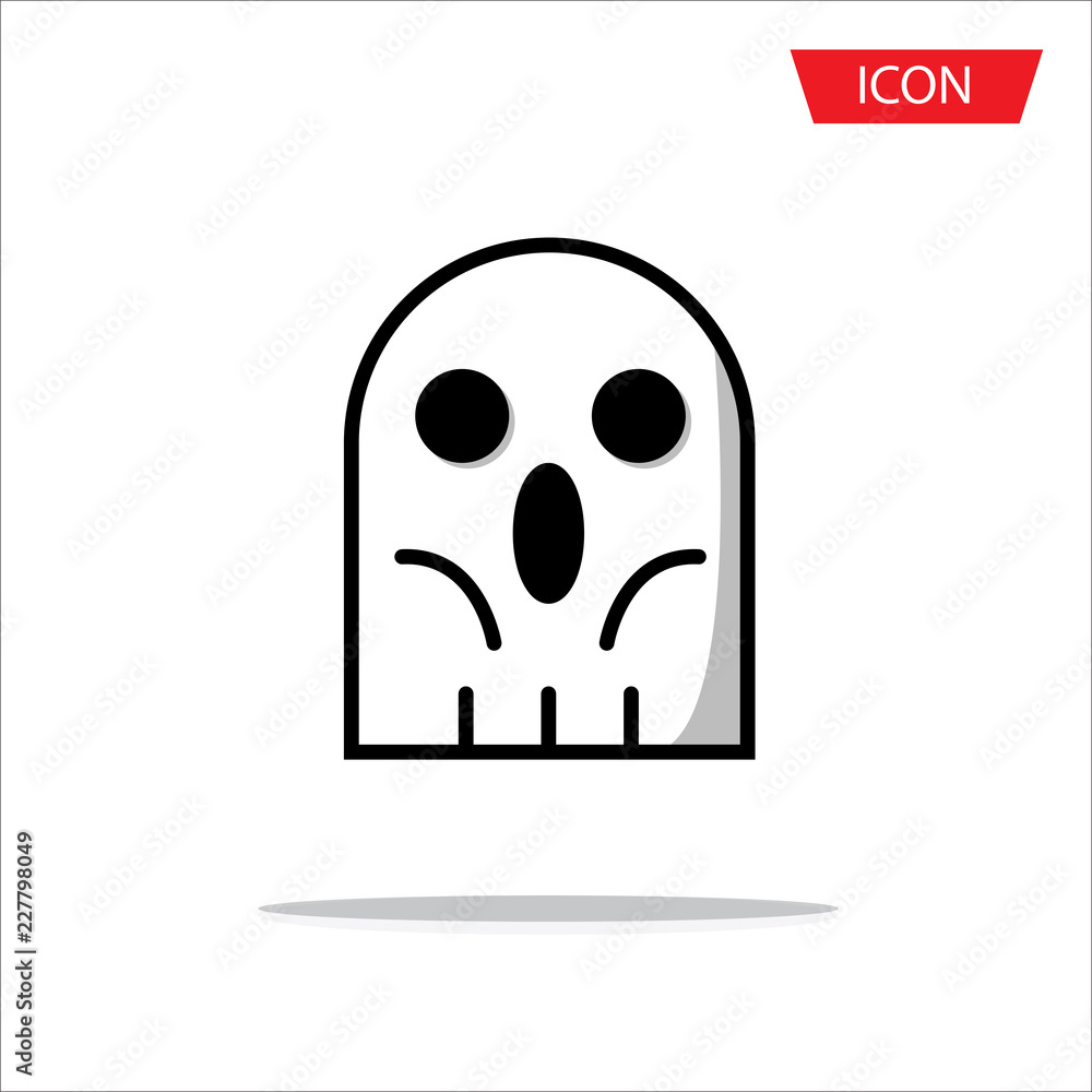 Halloween icons set symbol isolated on background. Halloween icons set symbol isolated on background.