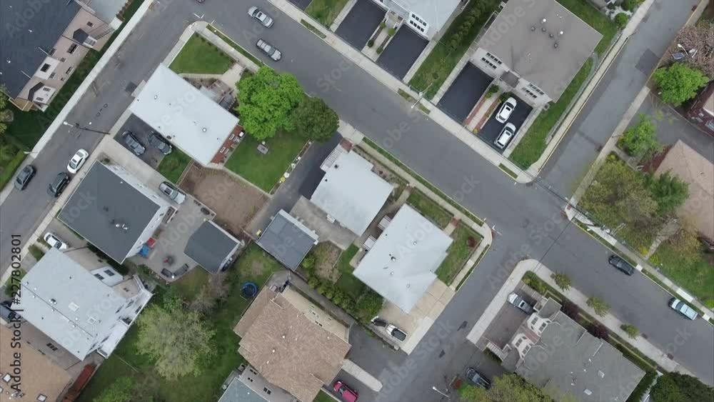 Overhead Aerial of Fort Lee & Englewood Cliffs Homes Overhead Aerial of Fort Lee & Englewood Cliffs Homes
