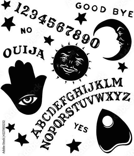 Ouija Board Symbols photo
