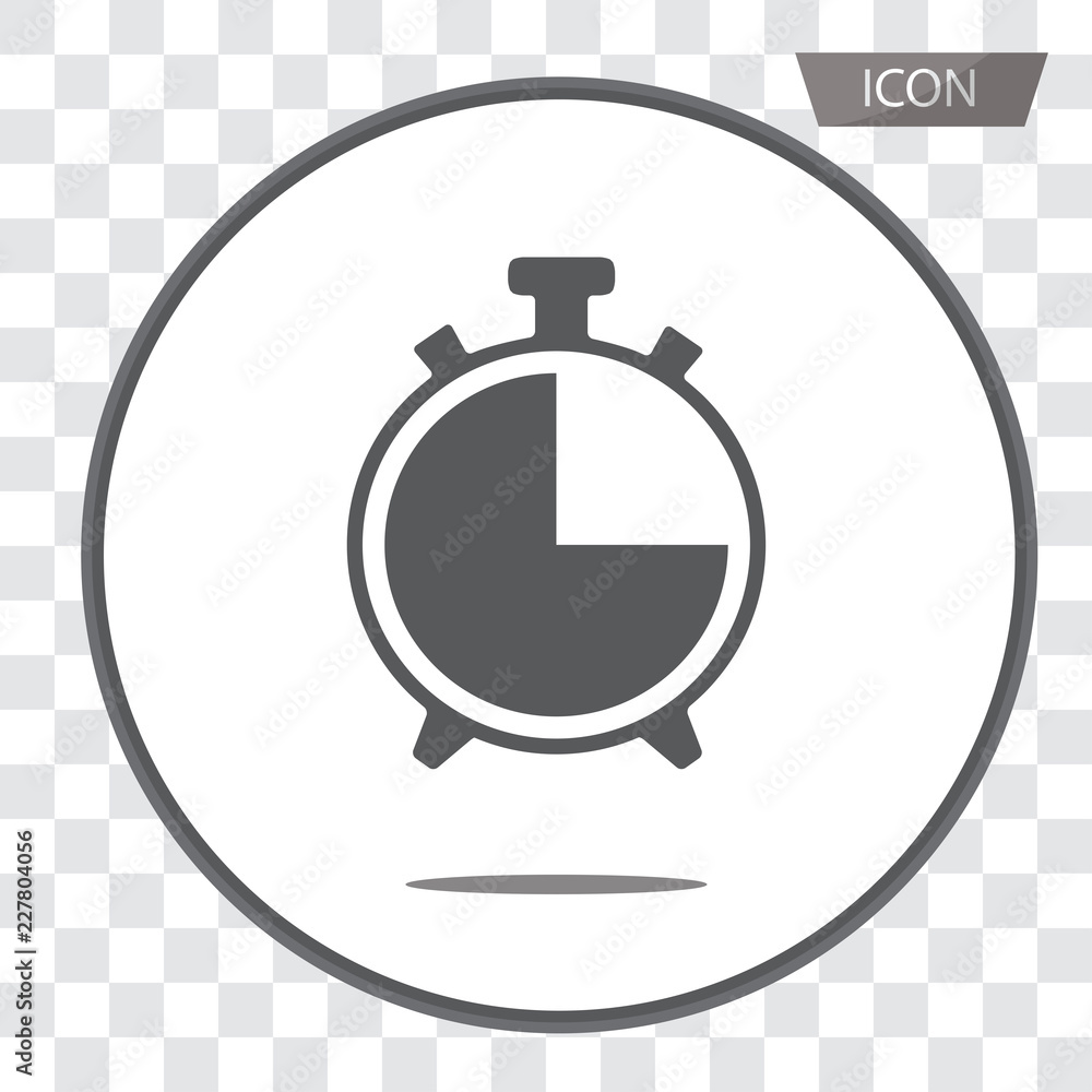Clock vector icon, time symbols vector vector isolated on transparent background. Clock vector icon, time symbols vector vector isolated on transparent background.