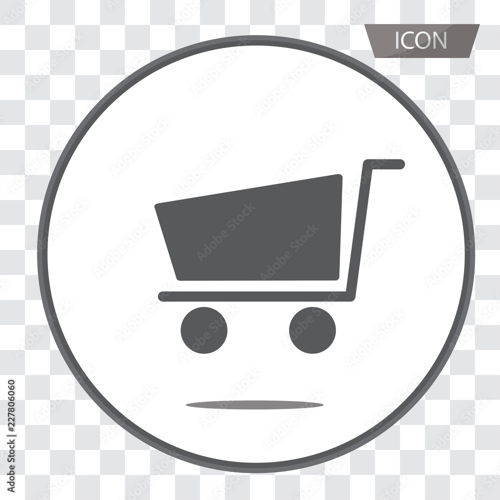 Shopping Cart Icon, flat design best vector icon isolated on transparent background. Shopping Cart Icon, flat design best vector icon isolated on transparent background.