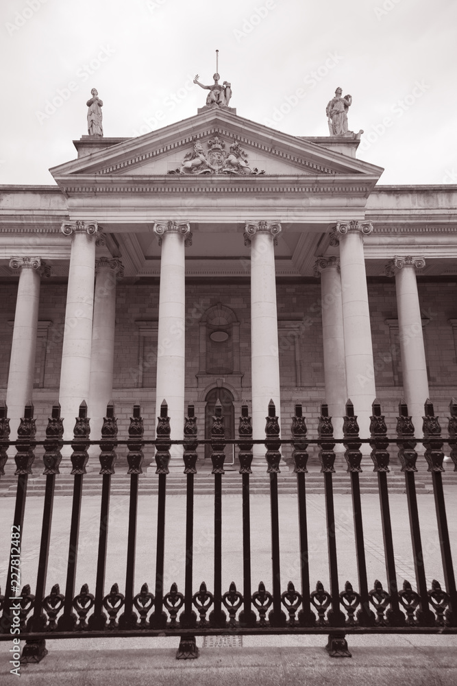 Obraz premium Bank of Ireland Building, Dublin