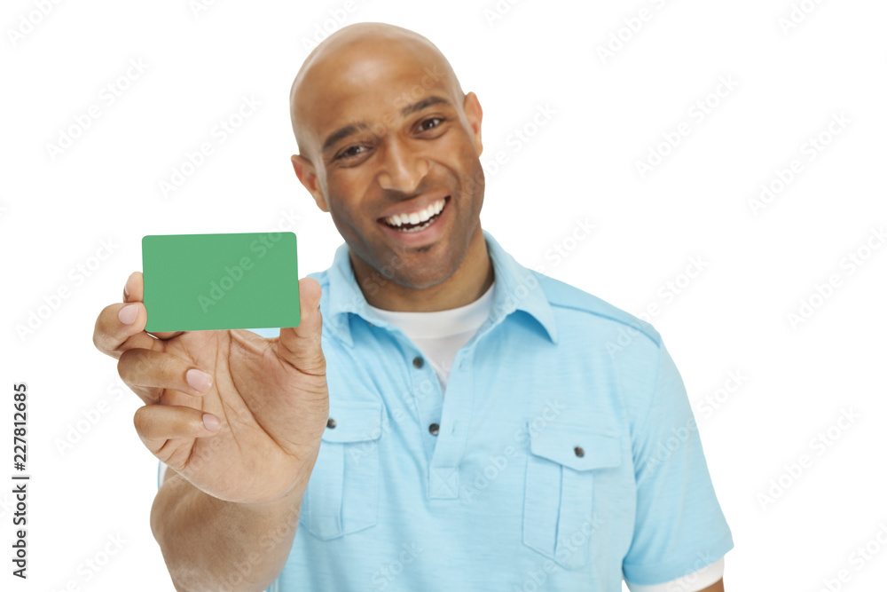 man with a credit card man with a credit card