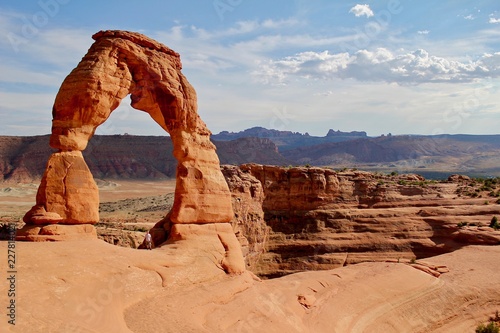 Canvas Print Arches National Park, USA - Delicate Arch in Utah state