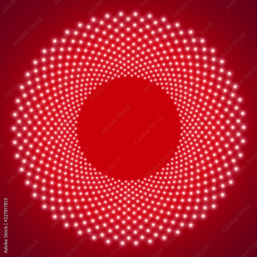Show light circle red background. Vector illustration Show light circle red background. Vector illustration