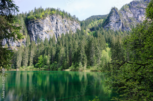 Grüner Tovelsee Wald Naturpark Impressionen Italien Lago di Tovel