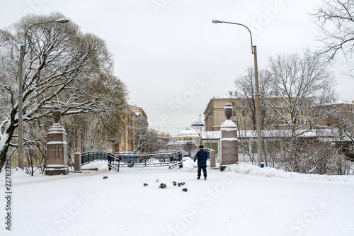 Fotografie St. Petersburg, winter, Yekaterinburg Park