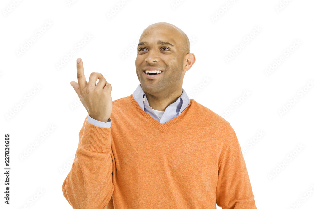 Fototapeta premium happy man with thumbs up