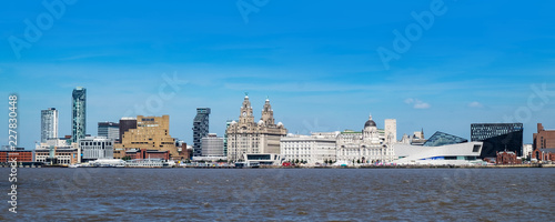 Liverpool waterfront panorama
