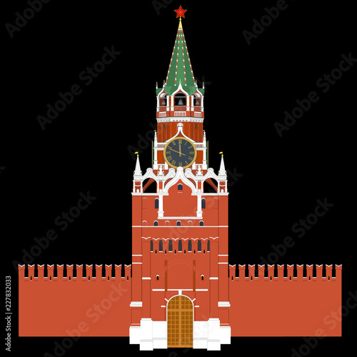 Moscow Kremlin Tower in Russia