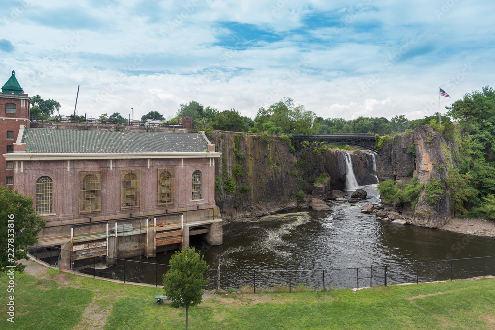 Great Falls, Passaic River in Paterson, NJ
