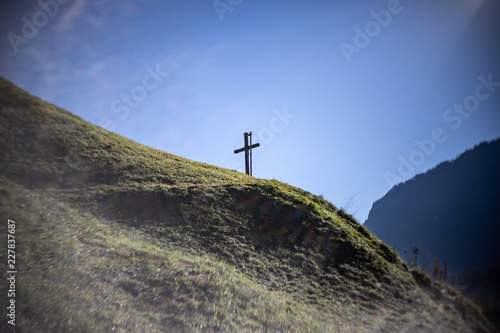 Cross on a viewpoint