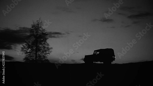 Civilians executed by communist militia at midnight.
The clip can illustrate Persecution of Christians in the Eastern Bloc.