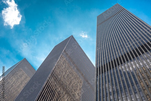 skyscrapers in Manhattan