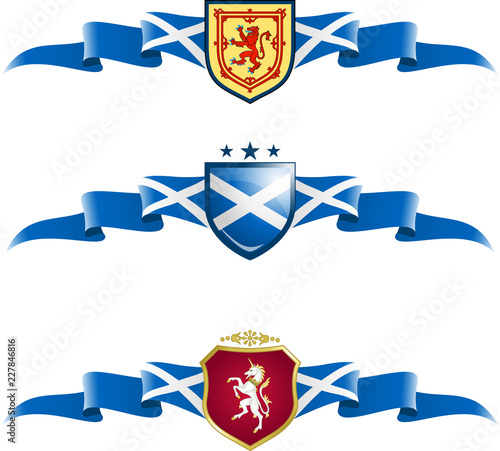 Scotland Patriotic Banner Set