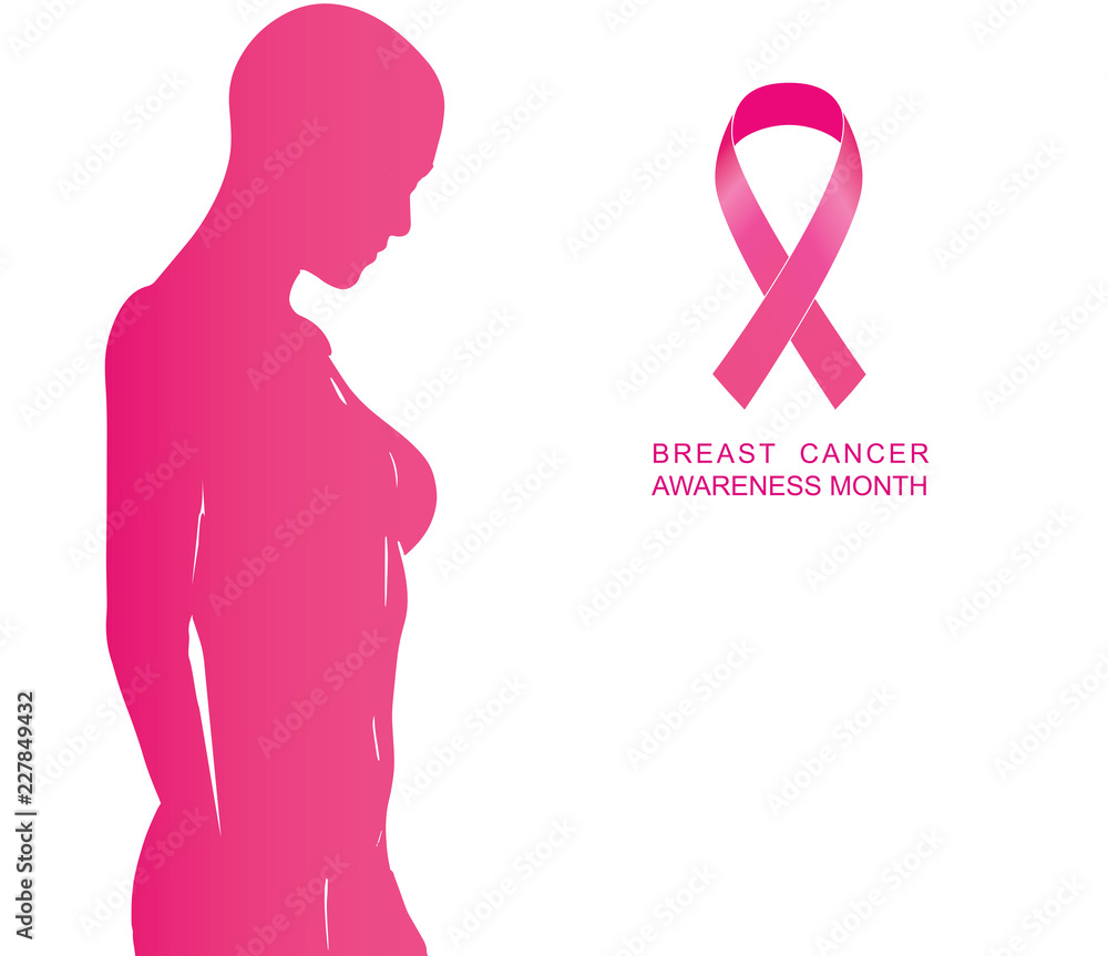 Female silhouette stock illustration. Illustration of breast