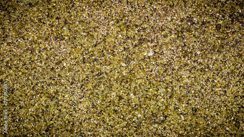 фотографія Macro of the green sand at Papakolea Green Sand Beach near the South Point of Big Island, Hawaii