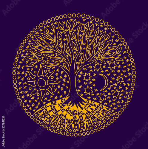 Quadro su tela Tree of Life
