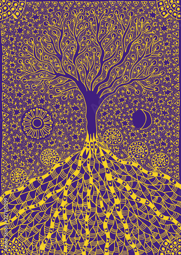 Canvas Print The tree of life