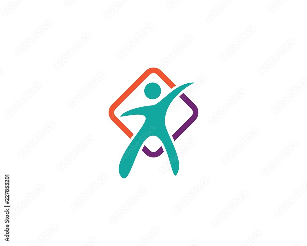 Healthy Life Logo template Healthy Life Logo template