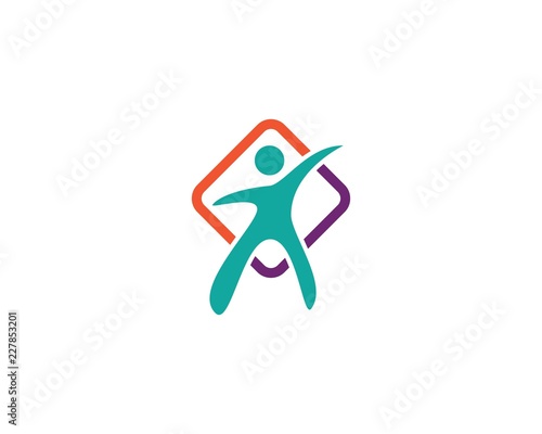 Healthy Life Logo template
