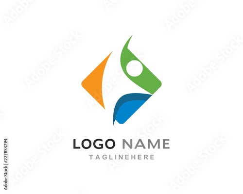 Healthy Life Logo template