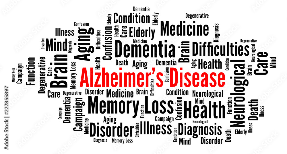 Alzheimer's disease word cloud Alzheimer's disease word cloud