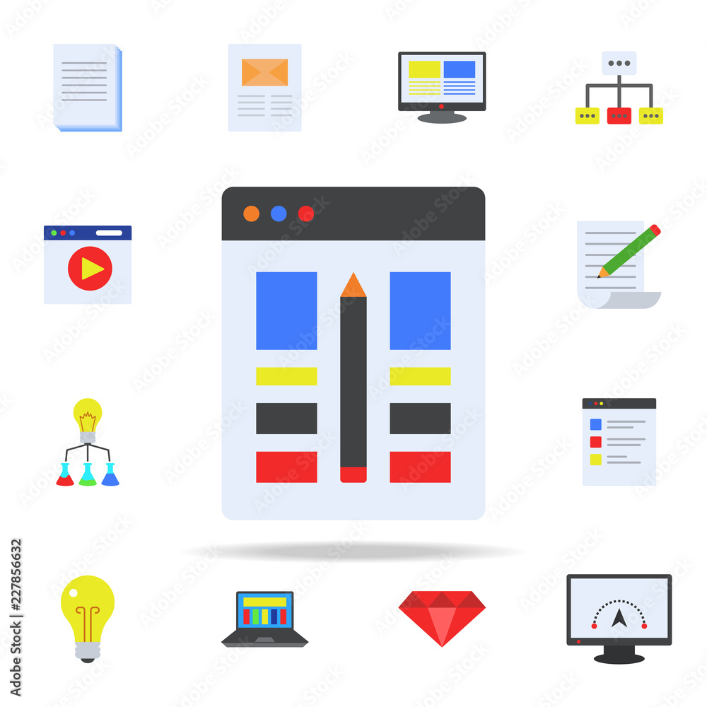 definition of drawing angles colored icon. Programming icons universal set for web and mobile definition of drawing angles colored icon. Programming icons universal set for web and mobile