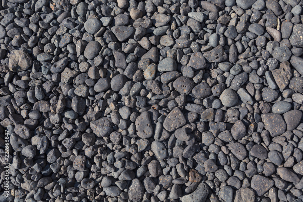 looking down onto small gravel/ stones looking down onto small gravel/ stones