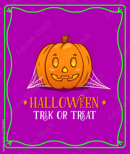 CalabazaHalloween Postal