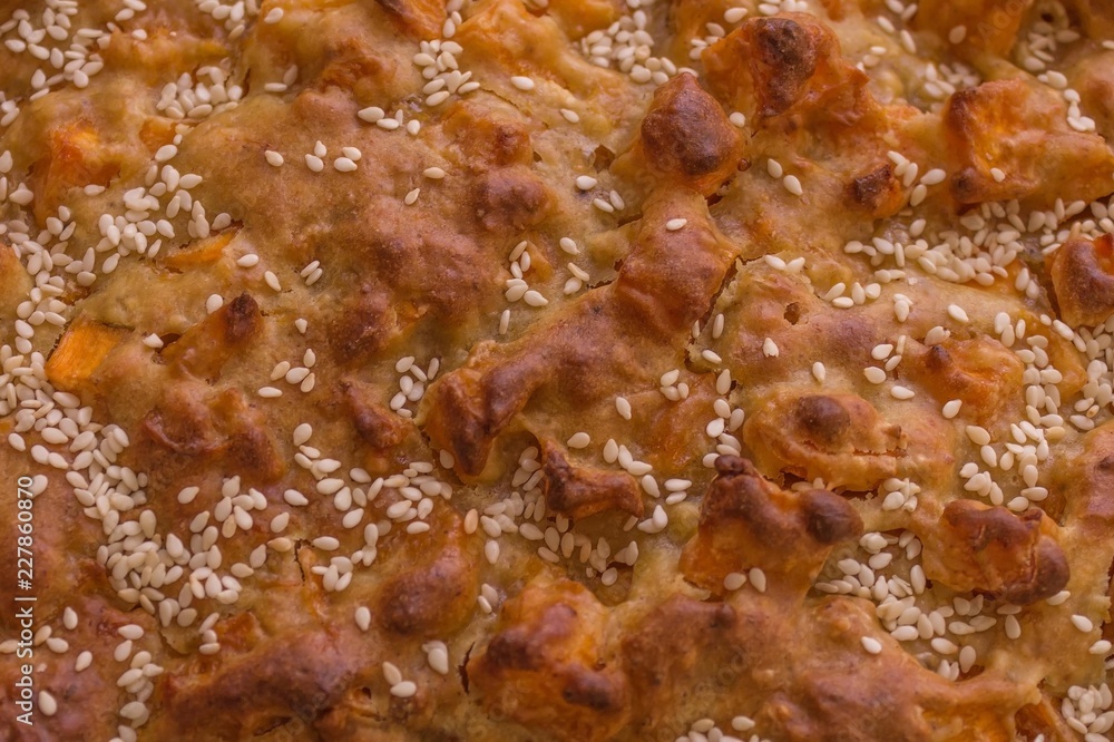 Appetizing baked pie. Appetizing baked pie.