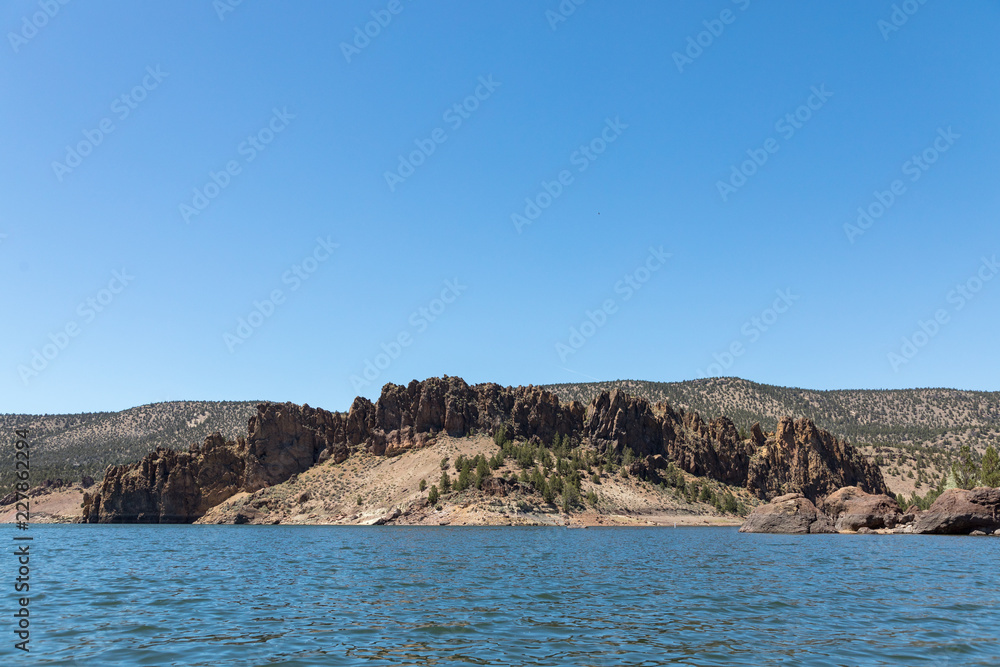Prineville Reservoir in summer
